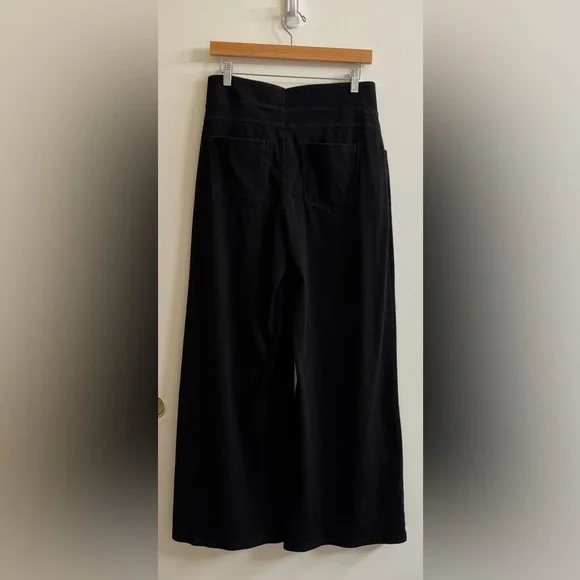 HALARA Wide Leg Black Pull-On Pants - Picture 2 of 2